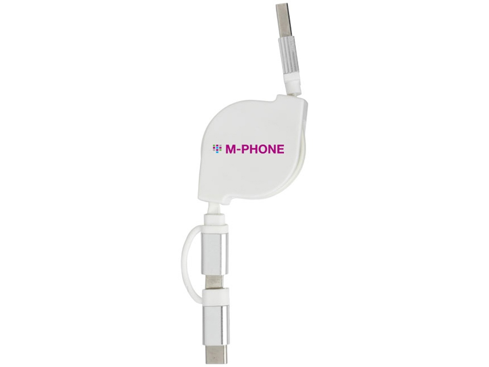 Набор кабелей Triple 3 в 1, белый