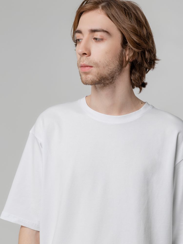 Футболка унисекс оверсайз Street Vibes, молочно-белая, размер M/L