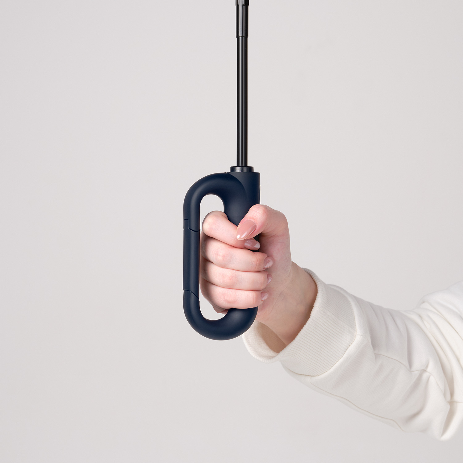 Зонт складной Азимут (Azimut), бежевый фото на сайте Print Logo.