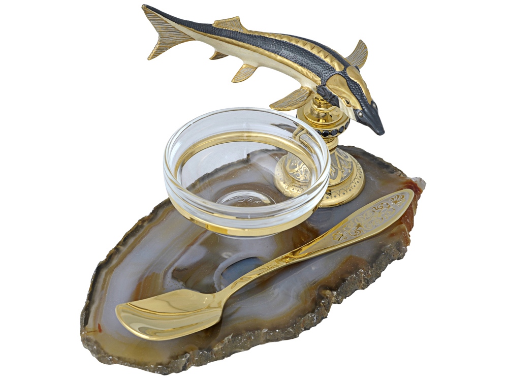 Икорница Осетровая с логотипом  | Print Logo