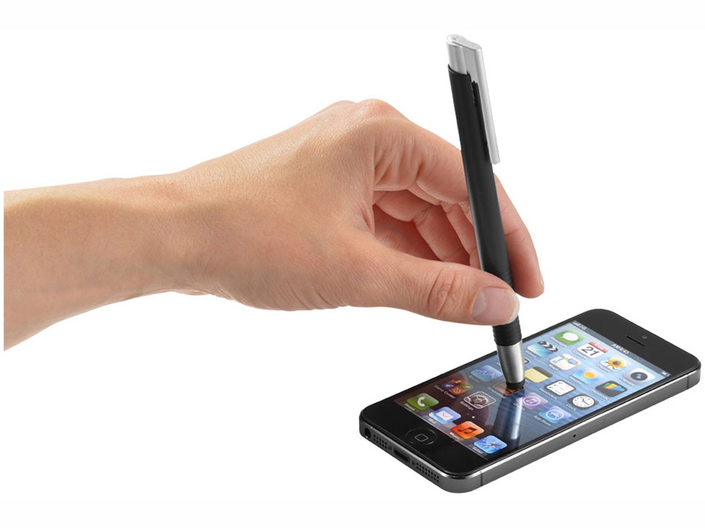 Ручка-стилус шариковая Giza, черный