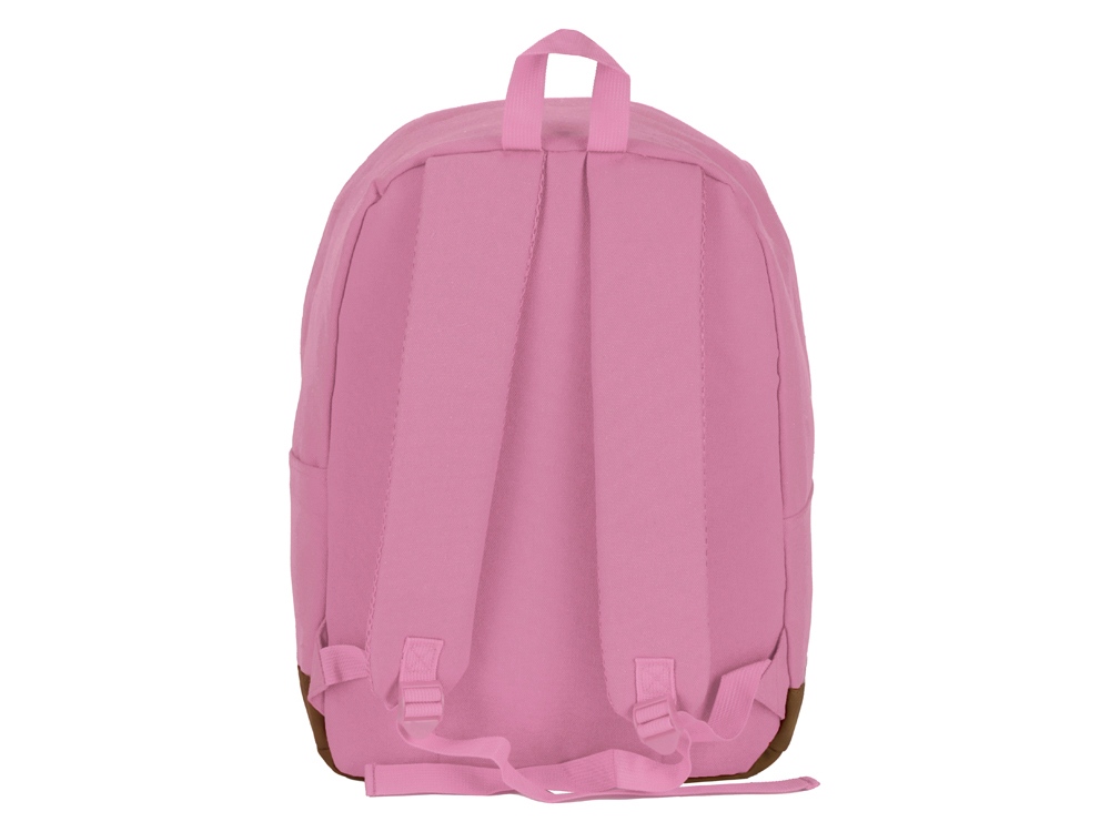 Рюкзак Shammy с эко-замшей для ноутбука 15, пыльно-розовый