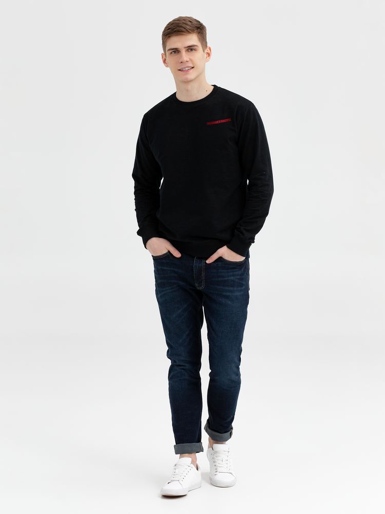 Толстовка «Склонный к побегать» — пример нанесения логотипа () | Print Logo