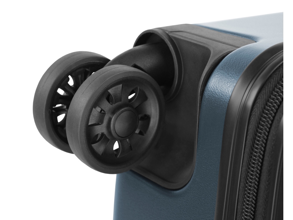 Чемодан BUGATTI КАЛЛИСТО | KALLISTO, синий, АБС-пластик, 44,5х26х63,5 см, 65 л