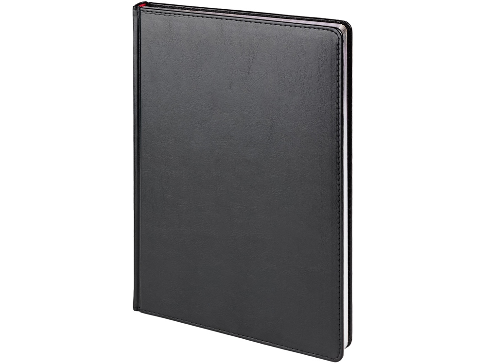 Ежедневник недатированный А4 Sidney Nebraska с серебряным срезом с логотипом Bruno Visconti | Print Logo