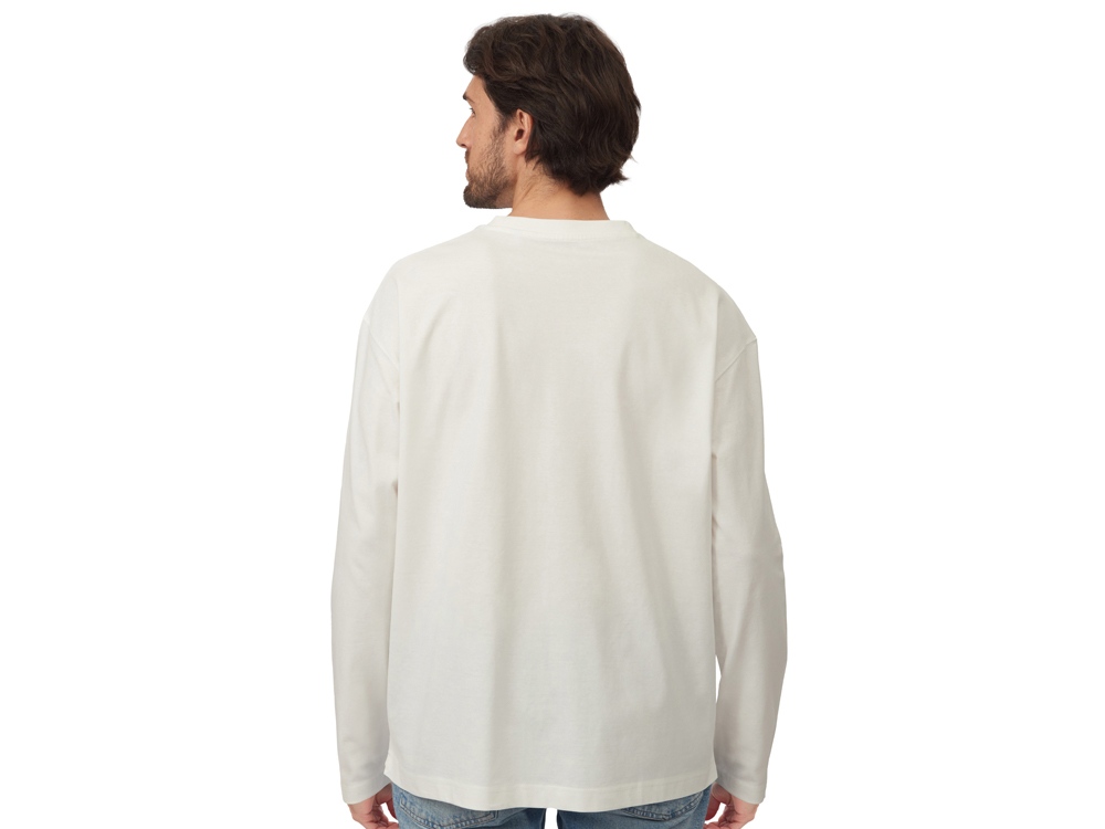 Лонгслив оверсайз Berlin унисекс, молочный