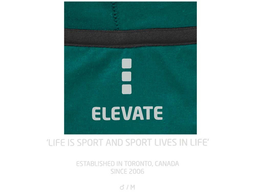 Толстовка Arora мужская с капюшоном, изумрудный