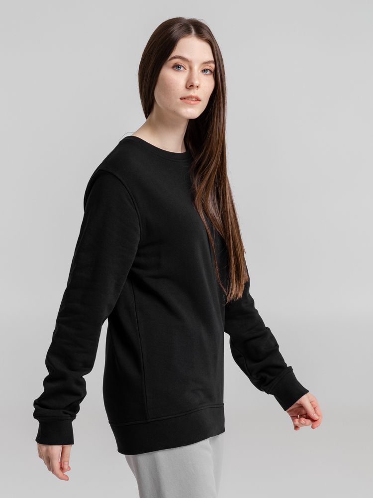 Свитшот унисекс BNC Inspire (Organic), черный, размер S