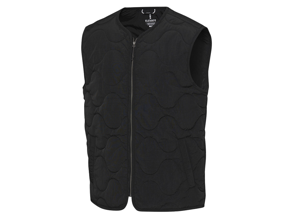 Жилет утепленный Quartz, унисекс с логотипом Elevate | Print Logo