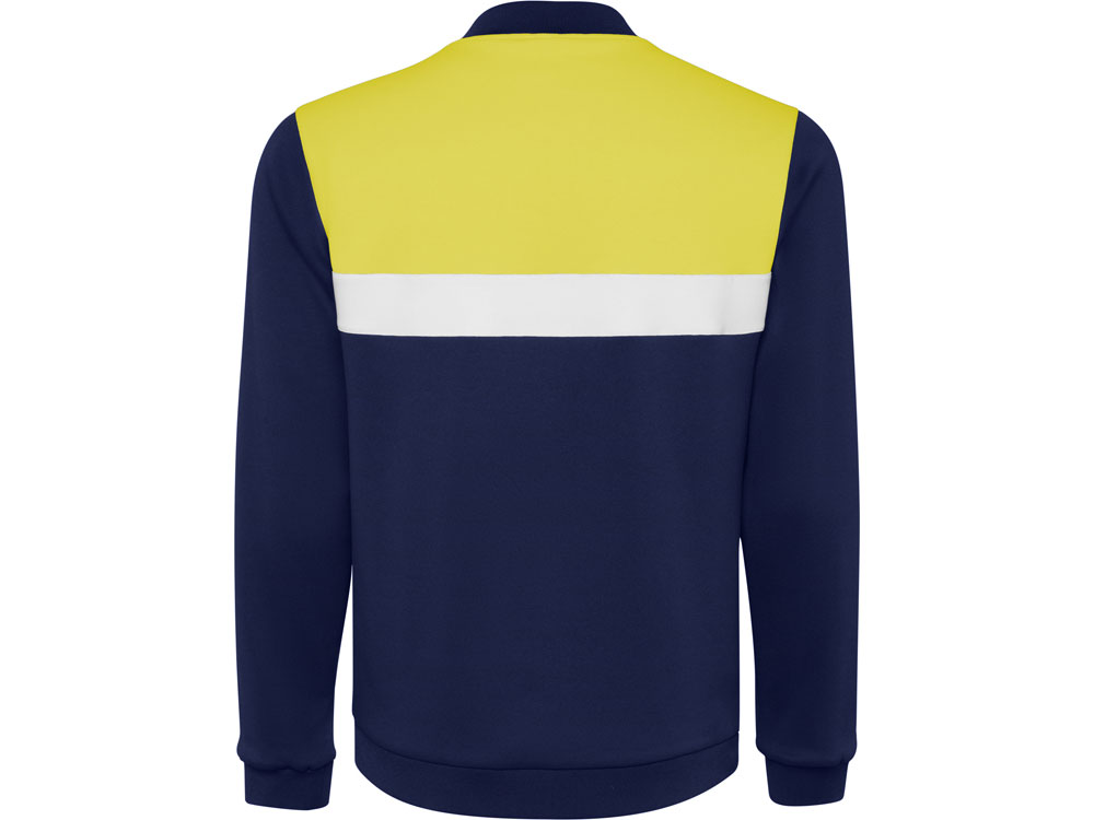 Спортивная куртка Leros унисекс, желтый/синий нэйви