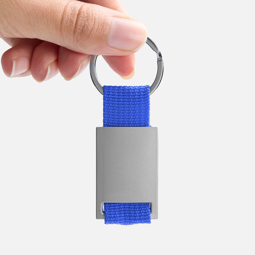 Брелок Inlet с тканевой вставкой