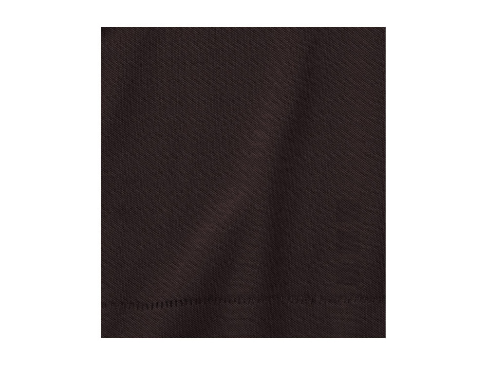 Calgary мужская футболка-поло с коротким рукавом, шоколадный коричневый