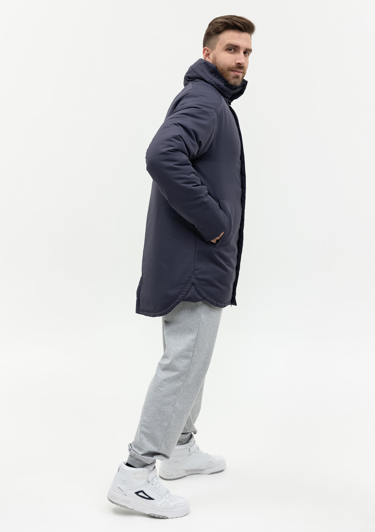 Куртка утепленная мужская STAN, 180,73, Графит,  (101)  (50/L)