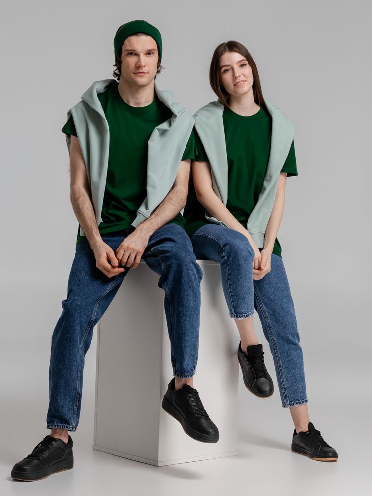 Футболка Imperial 190 темно-зеленая, размер XL