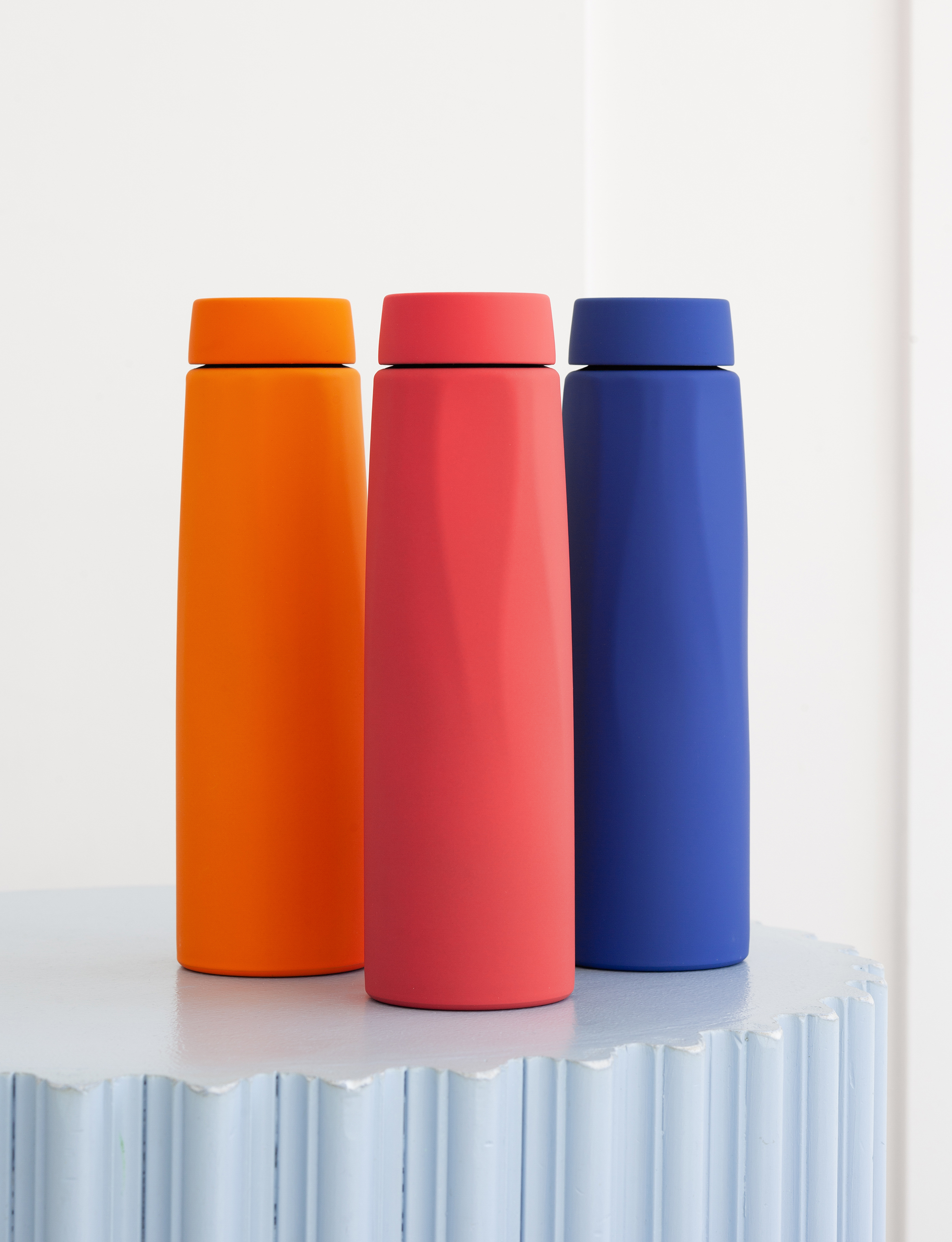 Термос "Calypso", покрытие soft touch, 500 мл, оранжевый