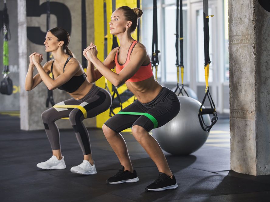 Набор эластичных лент для фитнеса Harper — пример нанесения логотипа () | Print Logo