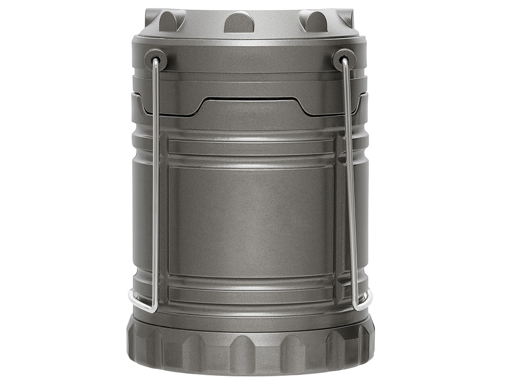 Туристический фонарь с эффектом пламени Beacon, серый