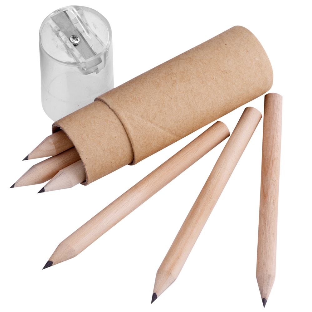 Набор карандашей Pencilvania Office с точилкой фото на сайте Print Logo.