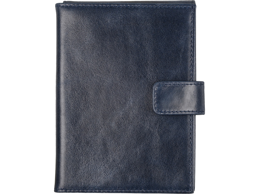 Бумажник путешественника Druid с отделением для паспорта, темно-синий