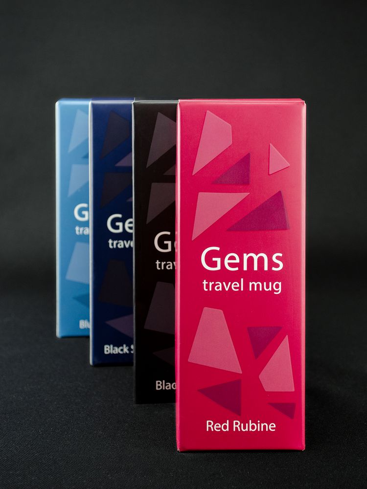 Термостакан Gems Black Morion