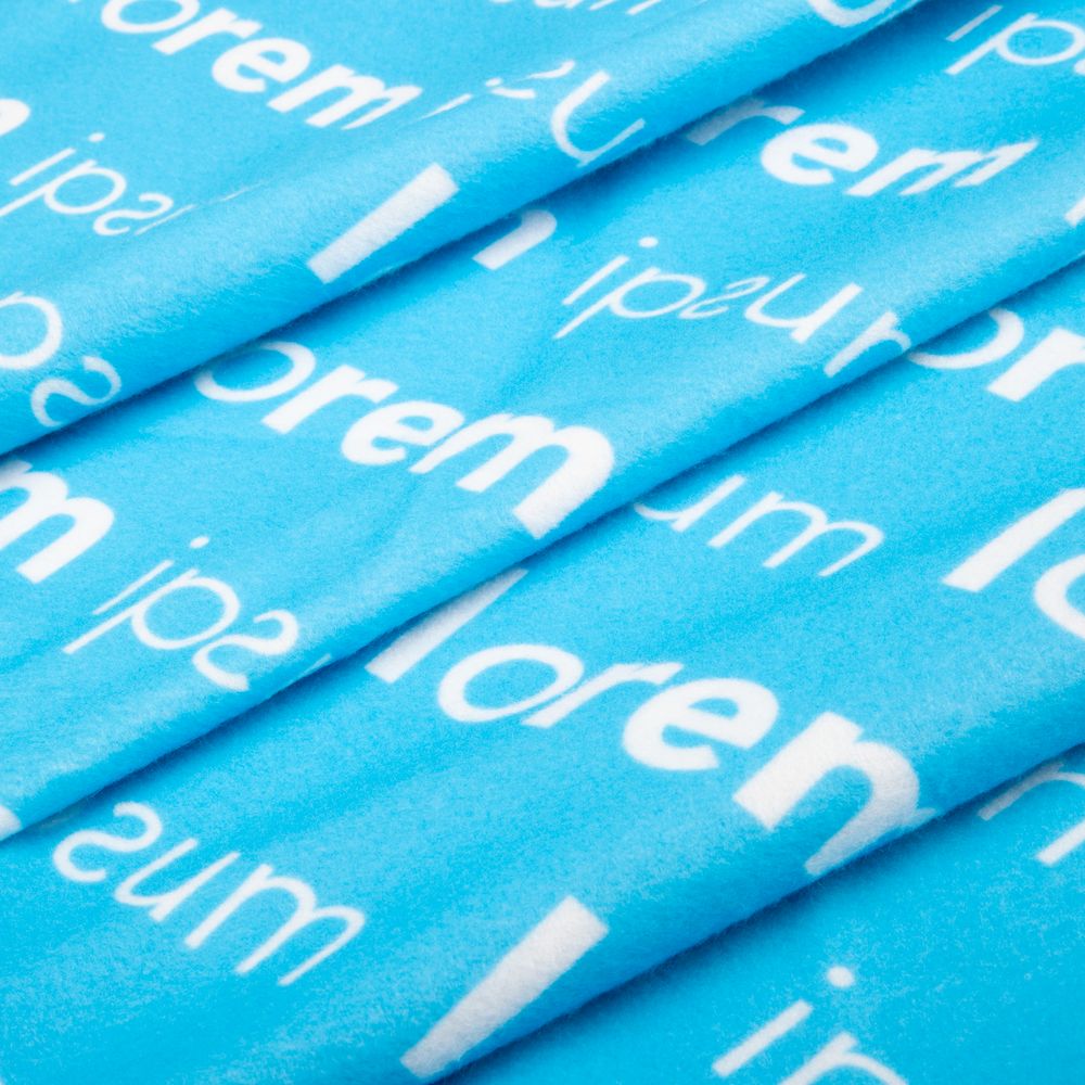 Флисовый плед Feltro Color Plus с печатью на заказ