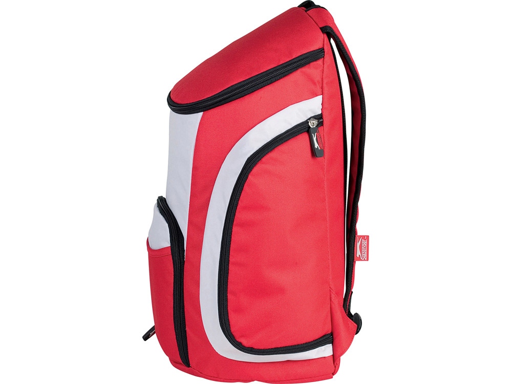 Рюкзак-холодильник Brisbane от Slazenger, красный/серый