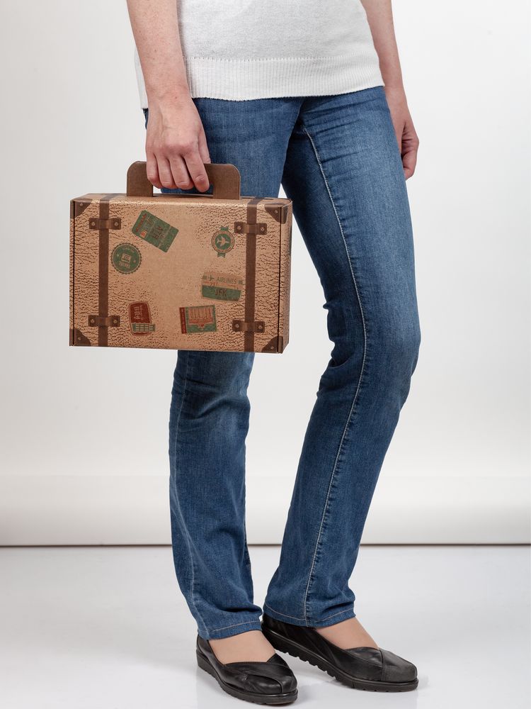 Коробка In Place — пример нанесения логотипа (сделано в России) | Print Logo