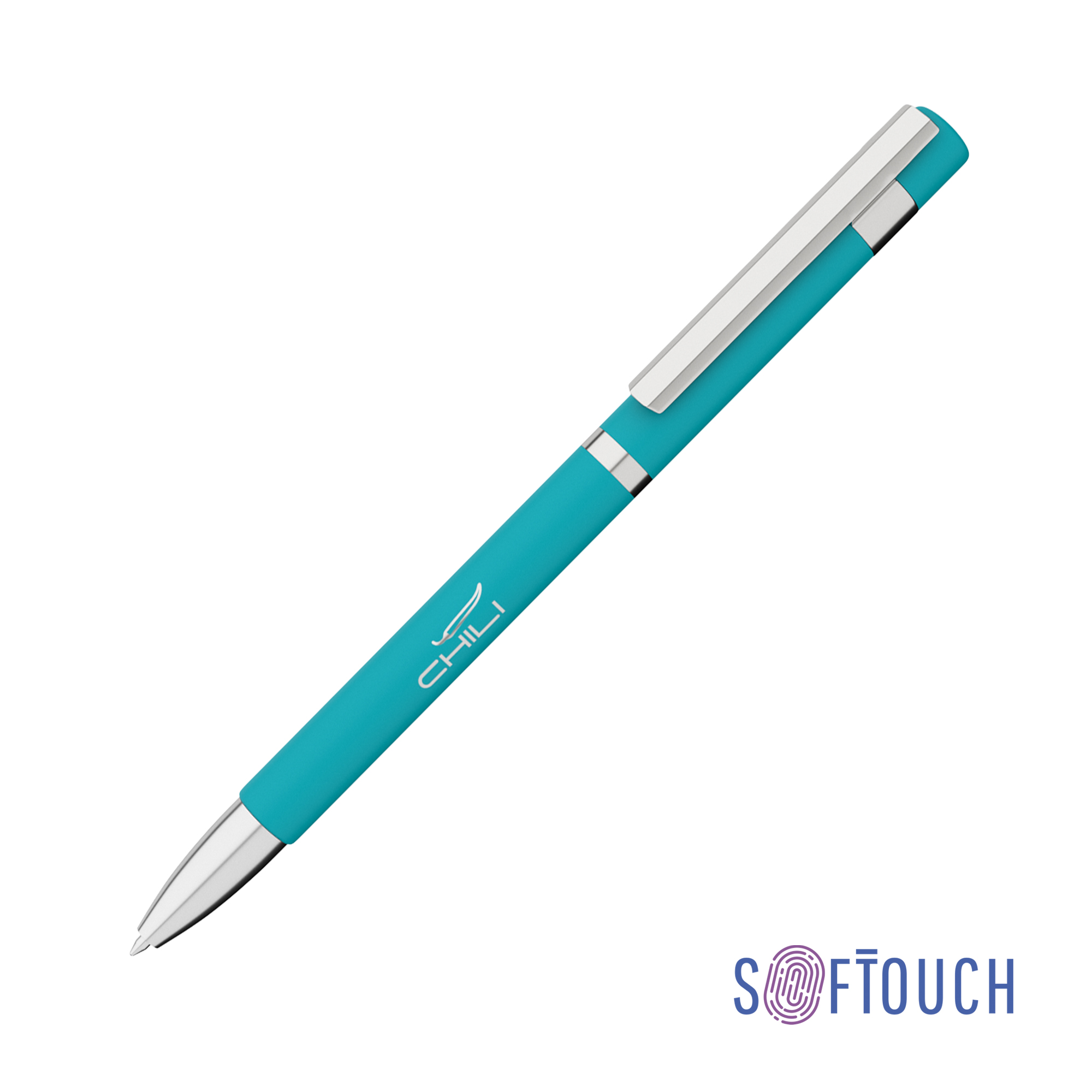 Ручка шариковая "Mars", покрытие soft touch, фиолетовый