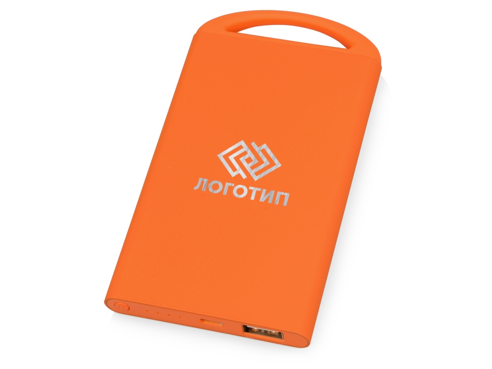 Внешний аккумулятор Shine с зеркальной гравировкой, 4000 mAh с логотипом  | Print Logo