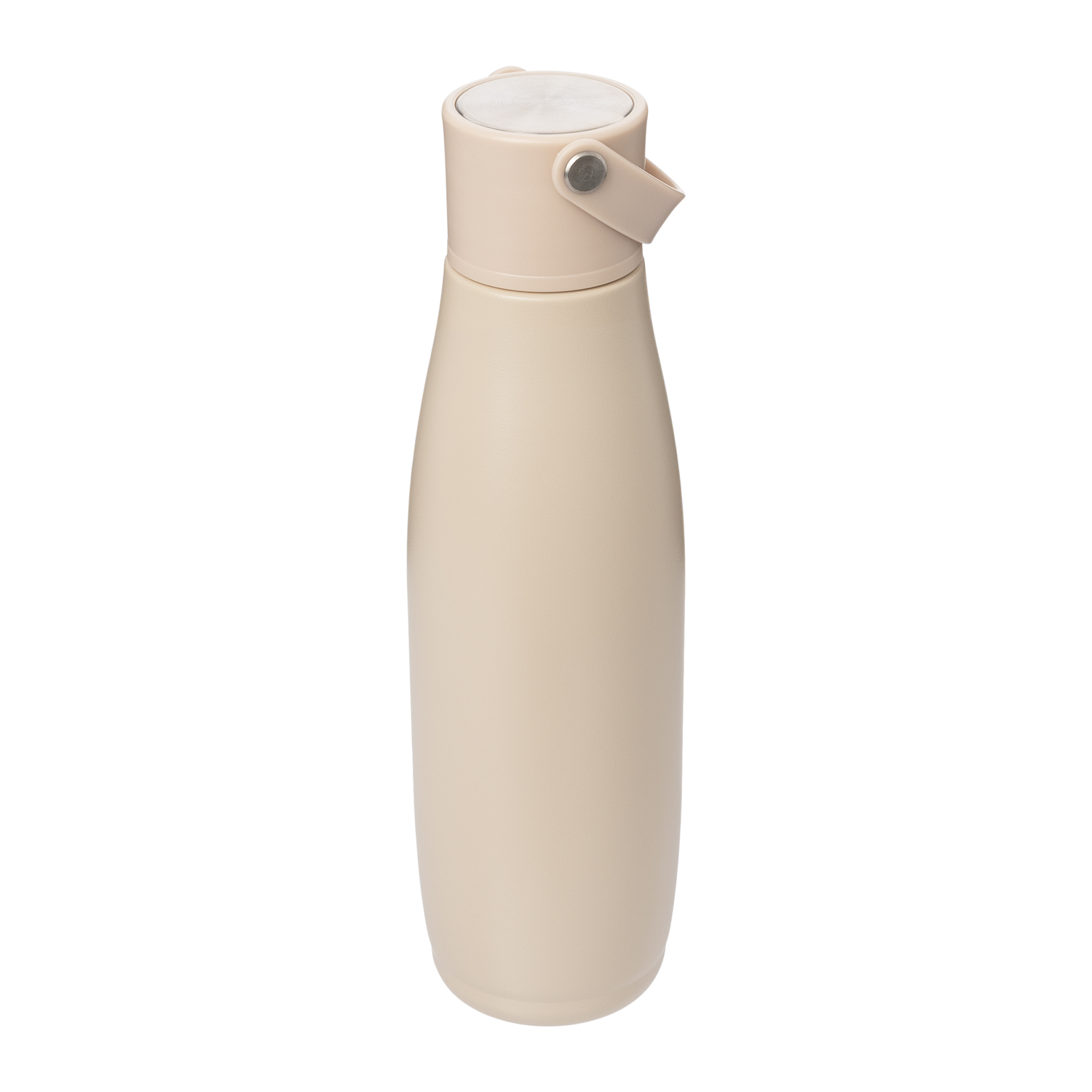 Термобутылка вакуумная герметичная Боска, бежевая