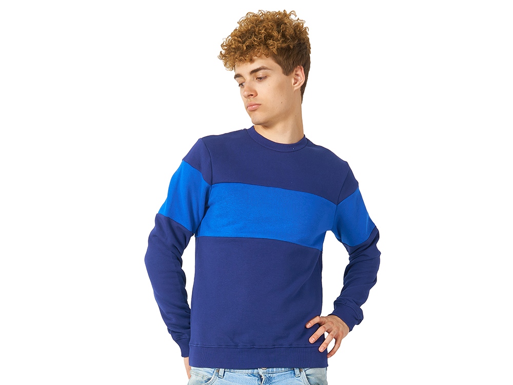 Свитшот блокинг Edinburgh, мужской с логотипом US Basic | Print Logo