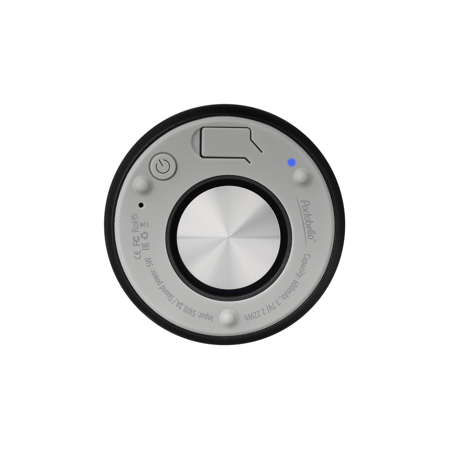 Беспроводная колонка Пэшн (Passion) 80dB 600 mAh (Bluetooth 5.0), зеленая фото на сайте Print Logo.