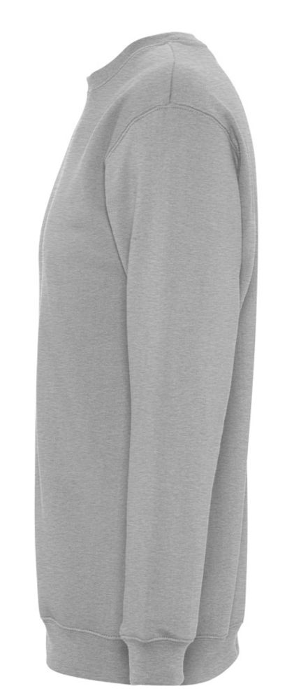 Толстовка New Supreme 280 серый меланж, размер XS