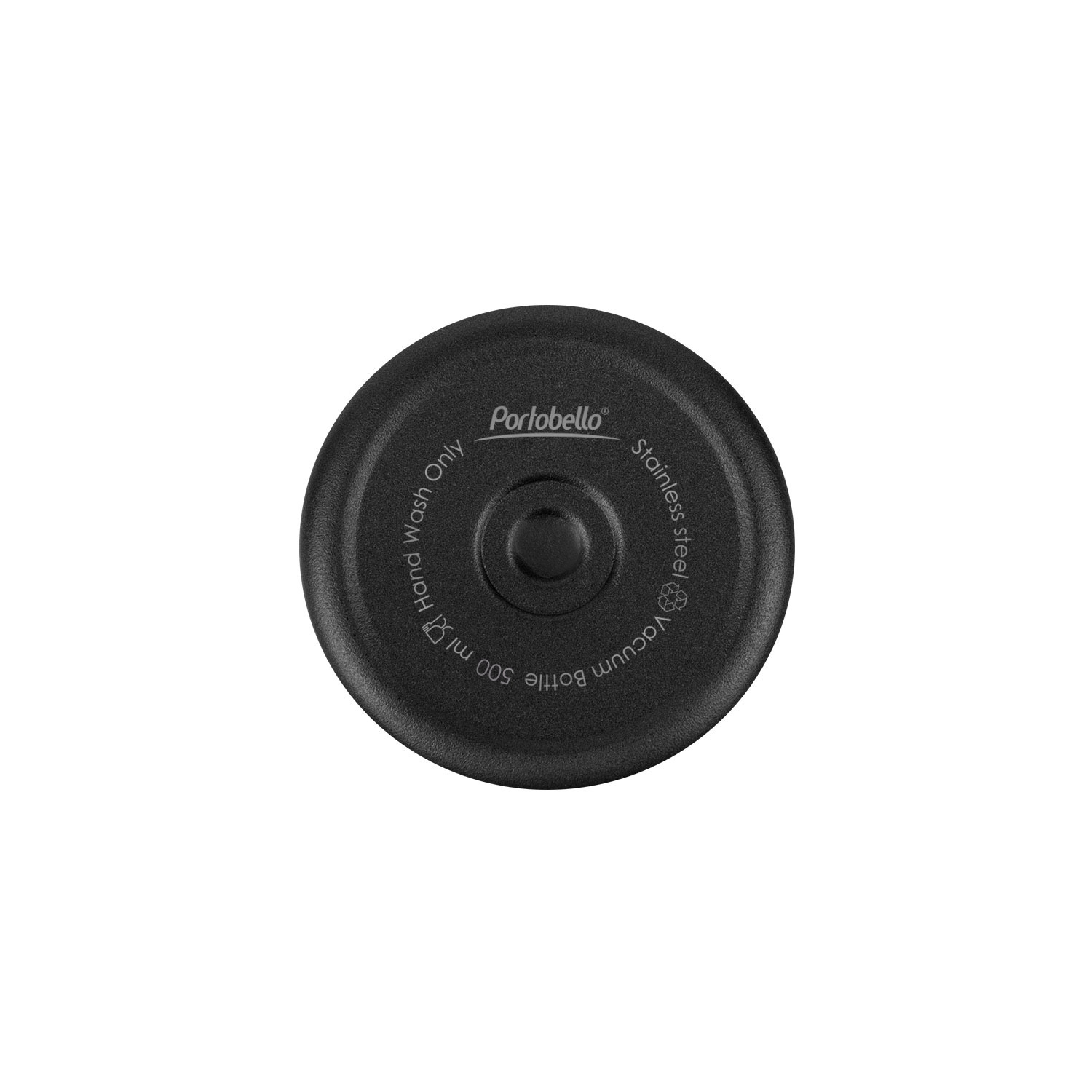 Термокружка вакуумная Палермо (Palermo), серая, гладкая поверхность — пример нанесения логотипа (Portobello Термокружки) | Print Logo