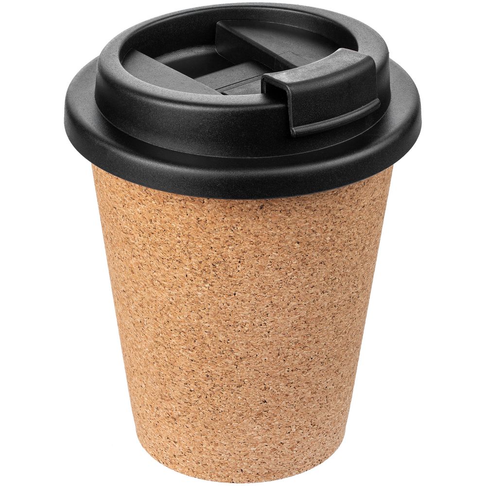 Стакан с крышкой Corky Takeaway с логотипом  | Print Logo