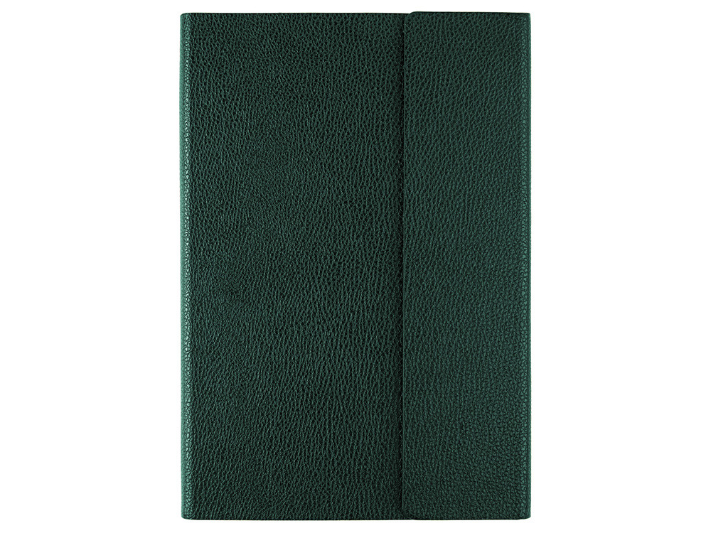 Ежедневник недатированный с магнитным клапаном А5 Venezia, зеленый