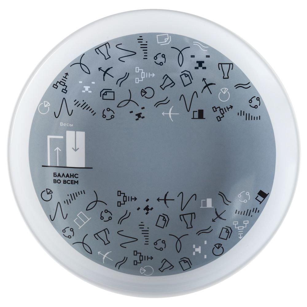 Тарелка наградная «Бизнес-зодиак. Рыбы» с логотипом  | Print Logo