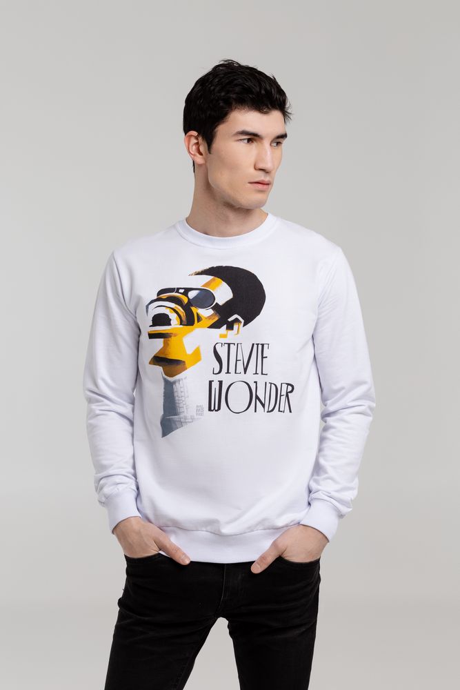 Толстовка «Меламед. Stevie Wonder» — пример нанесения логотипа (Author's) | Print Logo