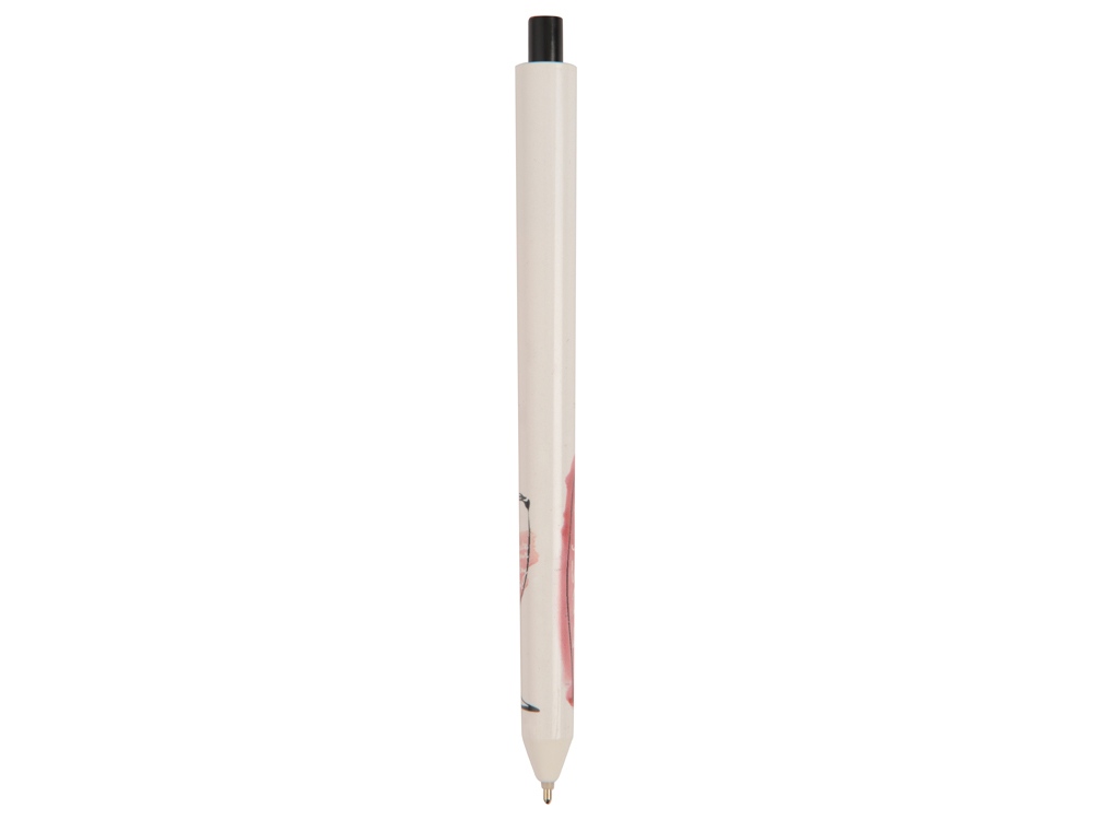 Ручка пластиковая шариковая Pigra P03 с круговым нанесением