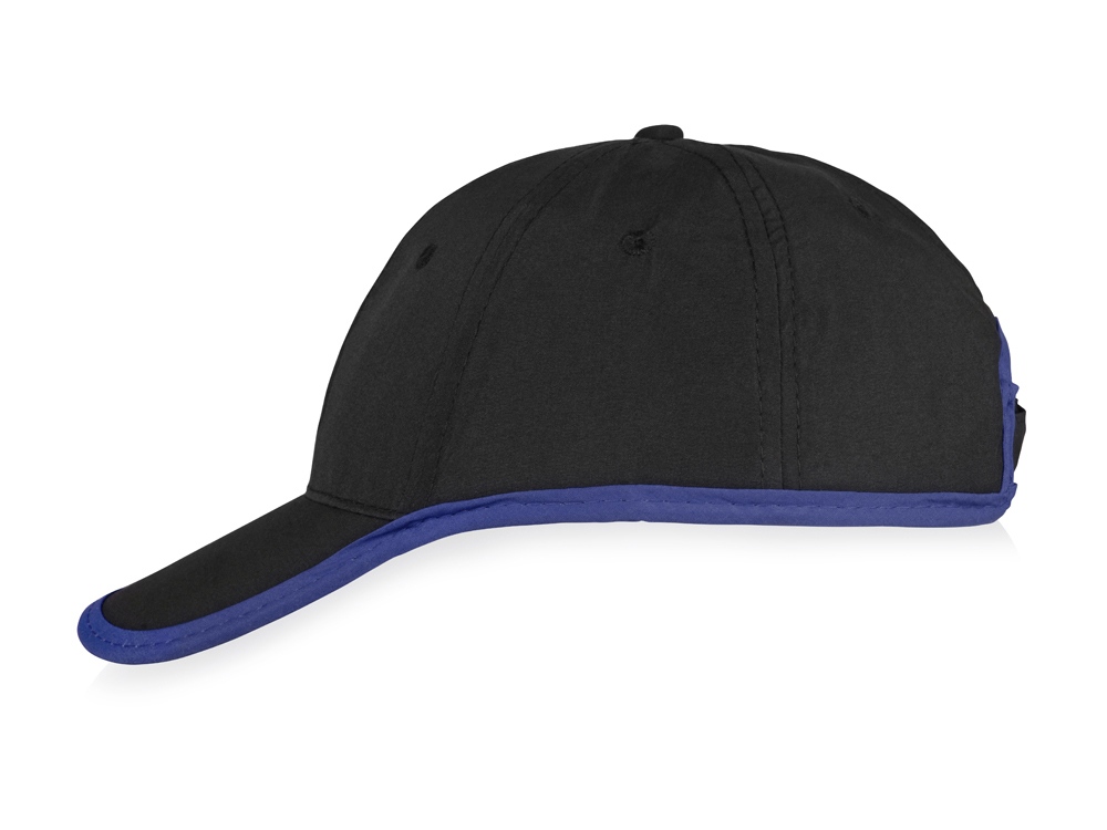 Бейсболка Solo, черный/синий