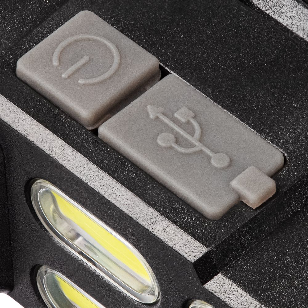 Налобный фонарик аккумуляторный Alnes фото на сайте Print Logo.