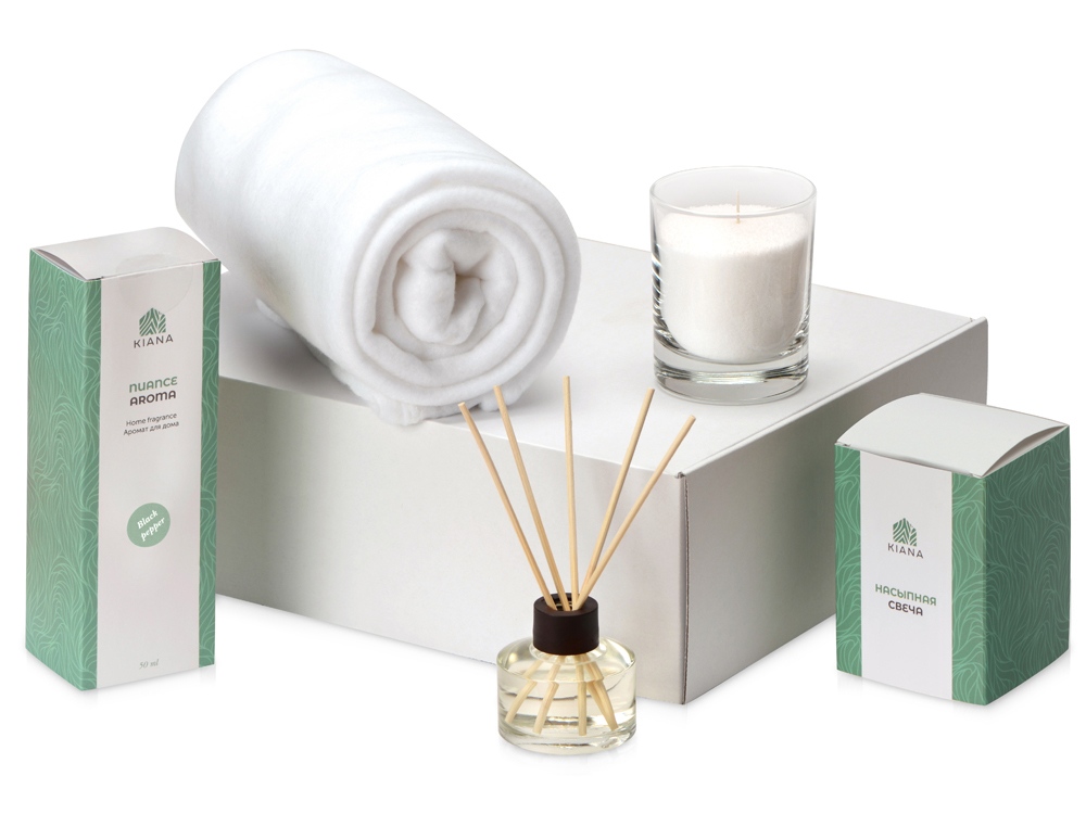 Подарочный набор White light с логотипом  | Print Logo