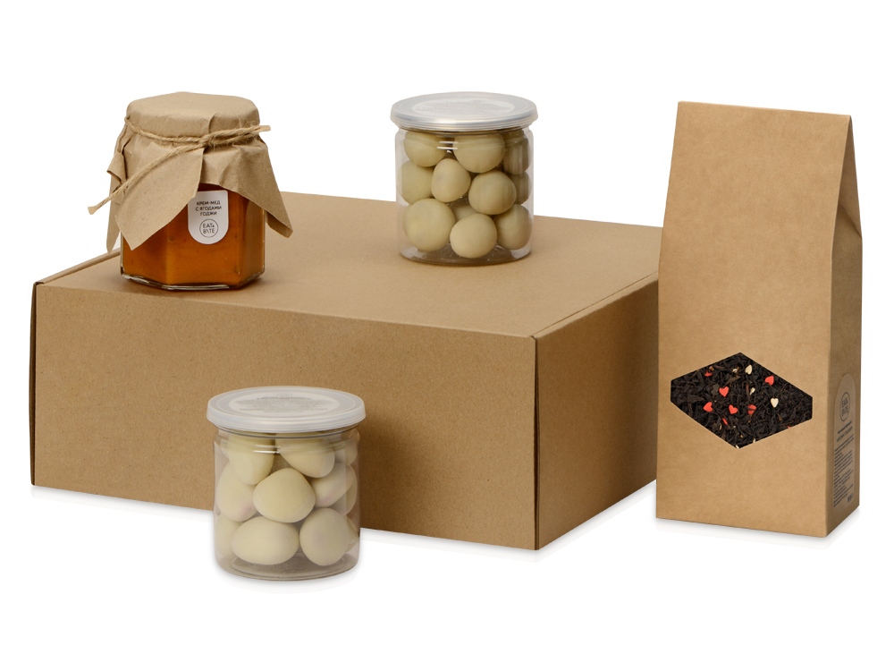 Подарочный набор Honey Tasty Superior с логотипом Eat&Bite | Print Logo