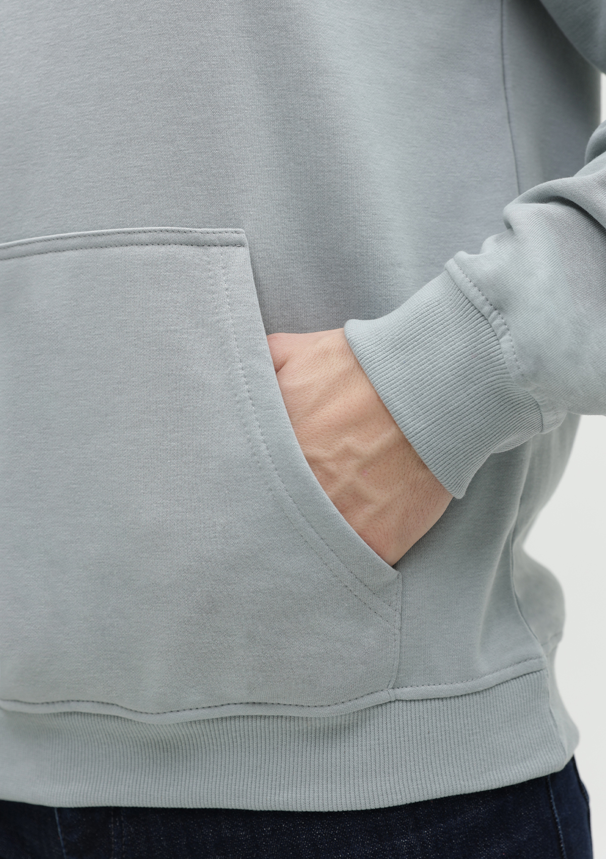 Худи унисекс STAN футер с начёсом 260, 20, Серый,  (201)  (56/XXXL)