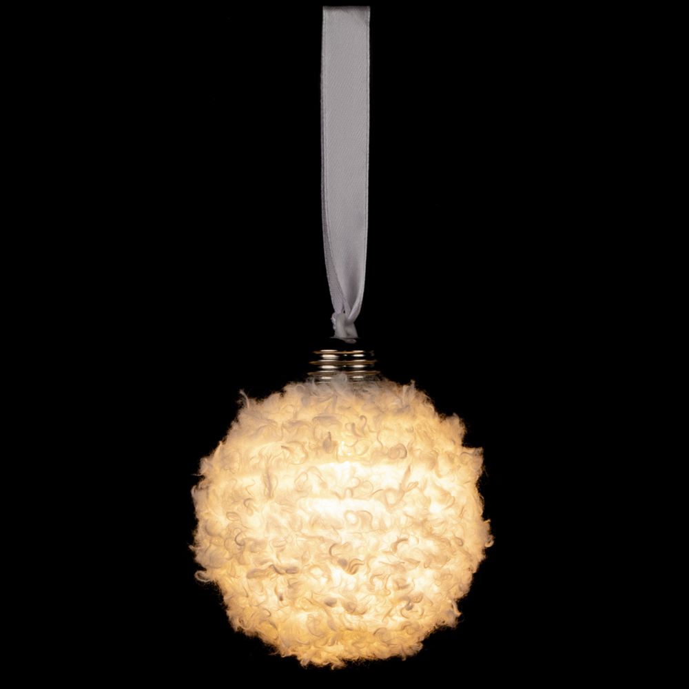 Елочный шар Snowglow — пример нанесения логотипа () | Print Logo