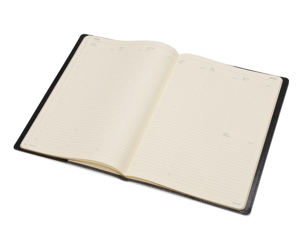 Еженедельник недатированный А4 Profy, черный