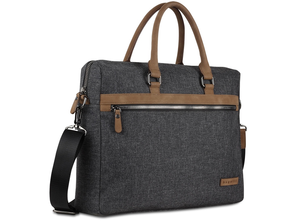 Портфель мужской Luce 16'' с логотипом BUGATTI | Print Logo