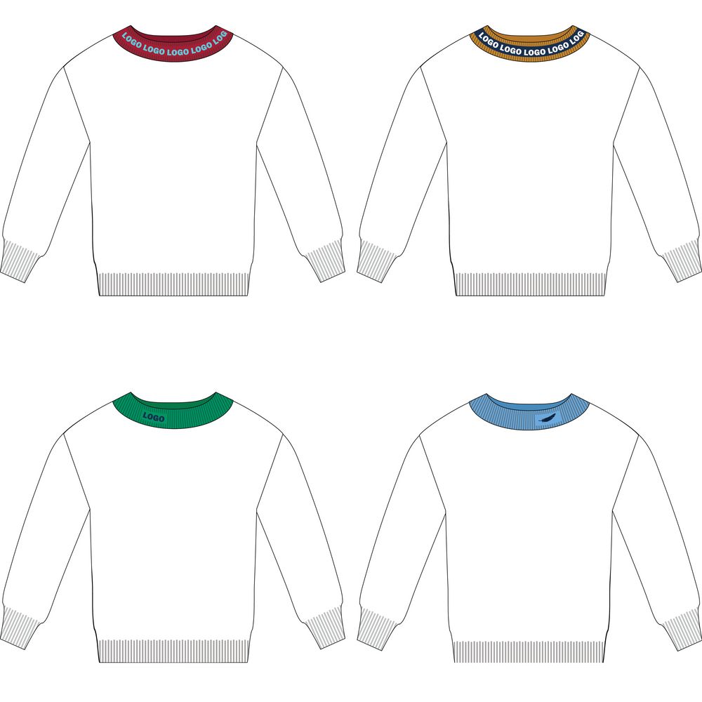 Вязаная горловина на заказ Puno с логотипом сделано в России | Print Logo