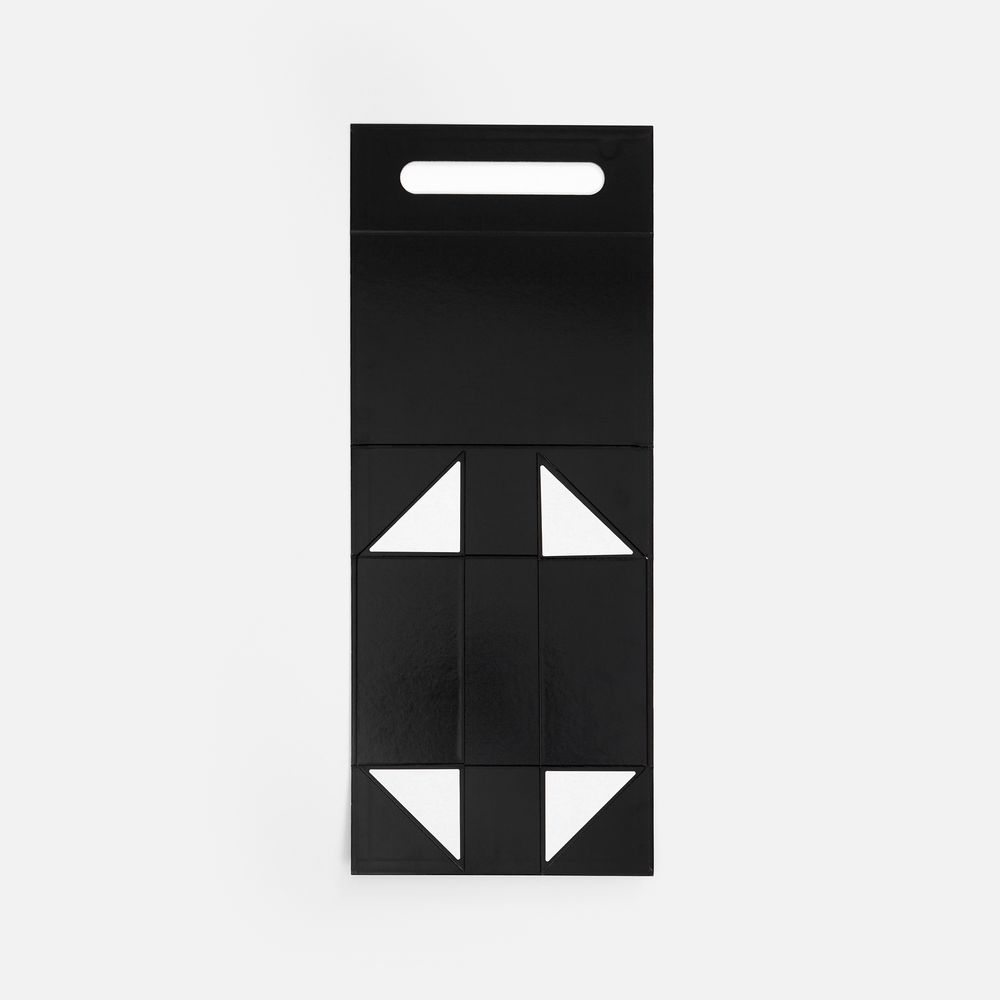 Коробка складная Holdfold, M — пример нанесения логотипа () | Print Logo