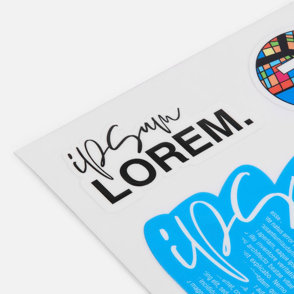 Наклейки UV-DTF Stiker Pack на заказ